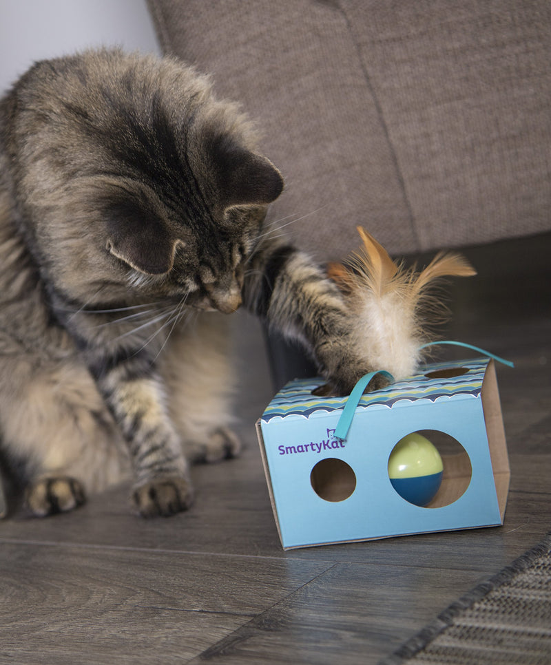 [Australia] - SmartyKat Electronic Motion Cat Toys Twirl & Peek 