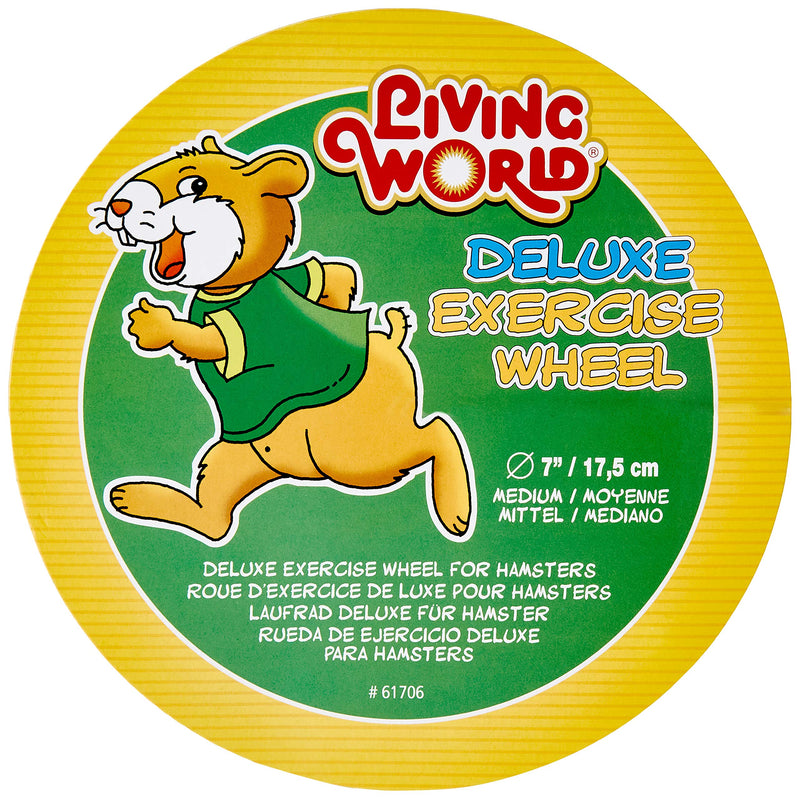 Living World L.w. Exercise Wheel In Metal 17.5Cm For Hamster - PawsPlanet Australia