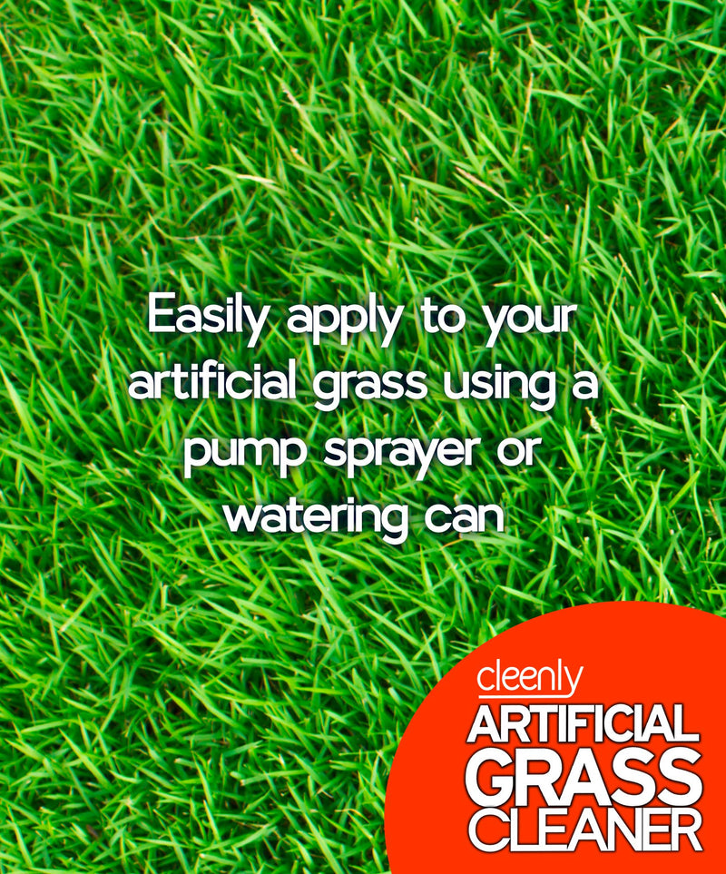 Cleenly Artificial Grass Cleaner for Dogs - Freshly Cut Grass Fragrance - 4 x 5 Litres - Eliminates Urine/Dog Wee Odours - PawsPlanet Australia