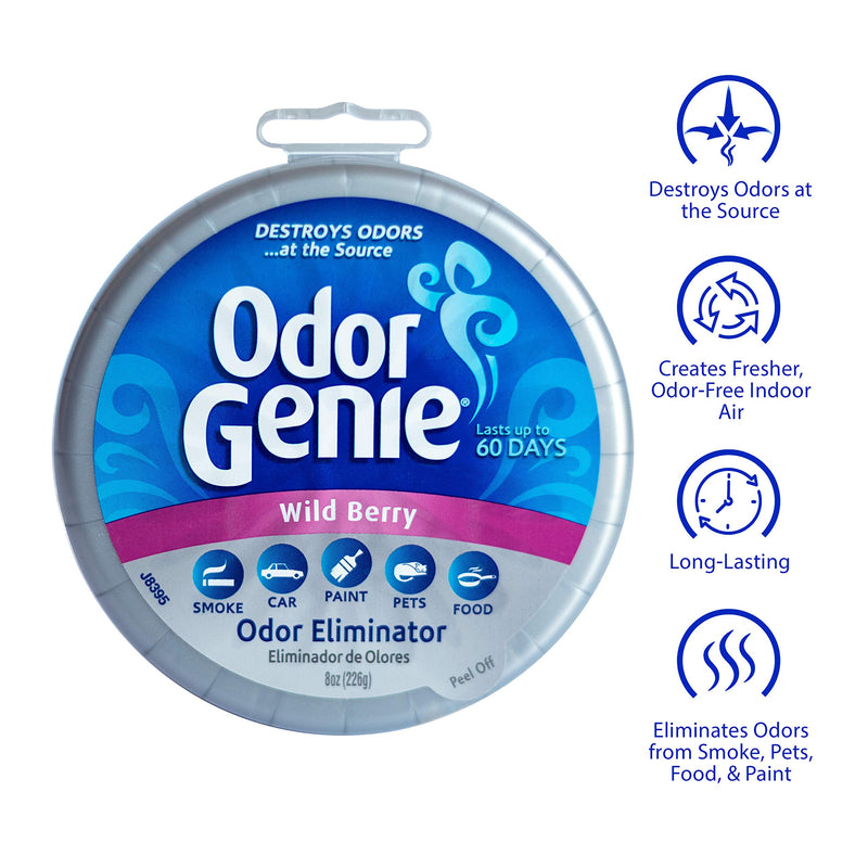 Odor Genie - Odor Eliminator with Wild Berry Fragrance - 8 oz. - PawsPlanet Australia