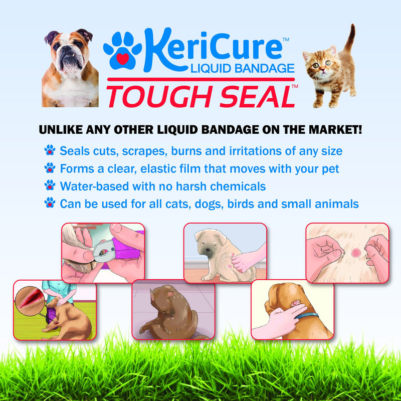 KeriCure 2 oz Tough Seal Pet Liquid Bandage - PawsPlanet Australia