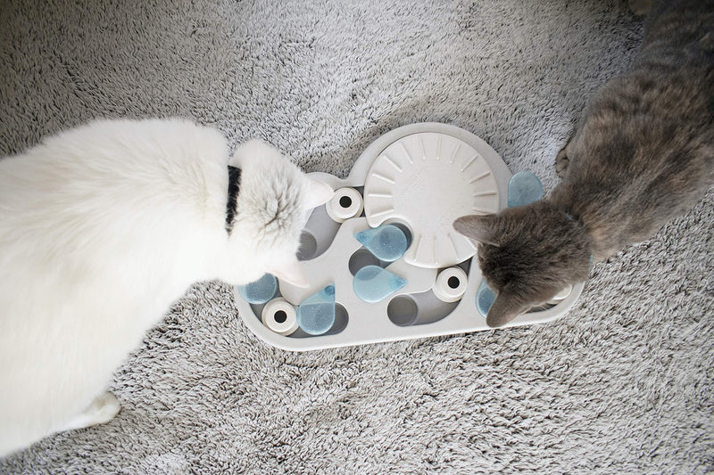 Nina Ottosson from Petstages Rainy Day Puzzle & Play - Interactive Intelligence/Snack Toy for Cats Treat Puzzle - PawsPlanet Australia