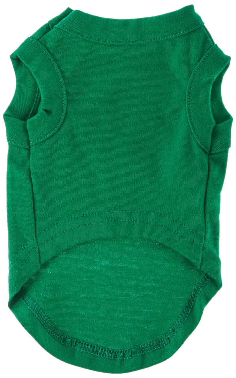 [Australia] - Mirage Pet Products 10-Inch I Love Snow Screen Print Shirts for Pets, Small, Emerald Green 