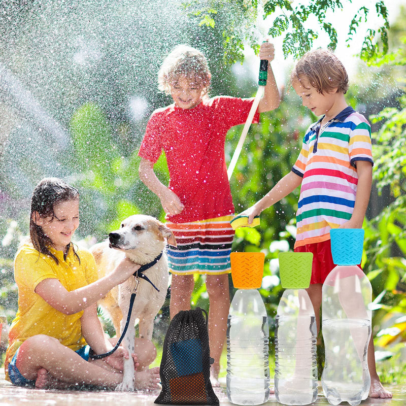 Frienda 3 Pieces Portable Dog Shower Outdoor Shower Head Pet Bathing Water Sprayer Simple Dog Shower Attachment 3 Pieces Black Drawstring Bag Mesh Storage Bag for Pets Outdoor Camping Supplies - PawsPlanet Australia