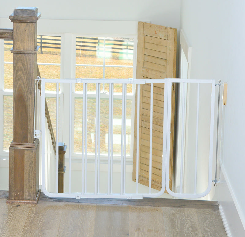[Australia] - Cardinal Gates 10.5" Extension for Stairway Special Gate and Auto Lock Gate, White 