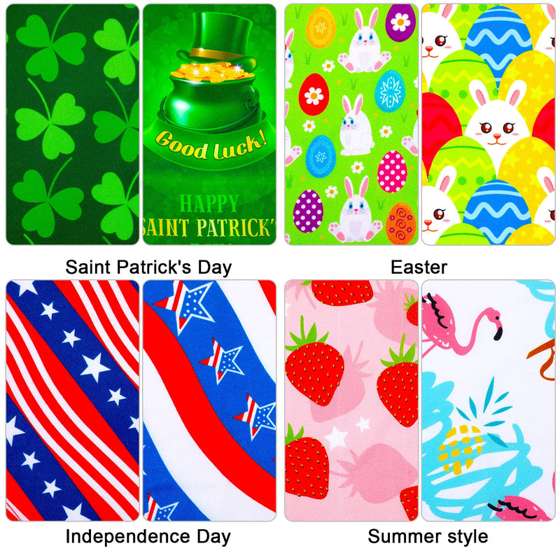 8 Pieces Summer Dog Bandanas Patriotic Pet Bandanas Bunny Triangle Pet Bib Independence Day Dog Kerchief Festival Element Dog Scarf Adjustable Pet Bandana Accessories for Dog Cat Pet - PawsPlanet Australia