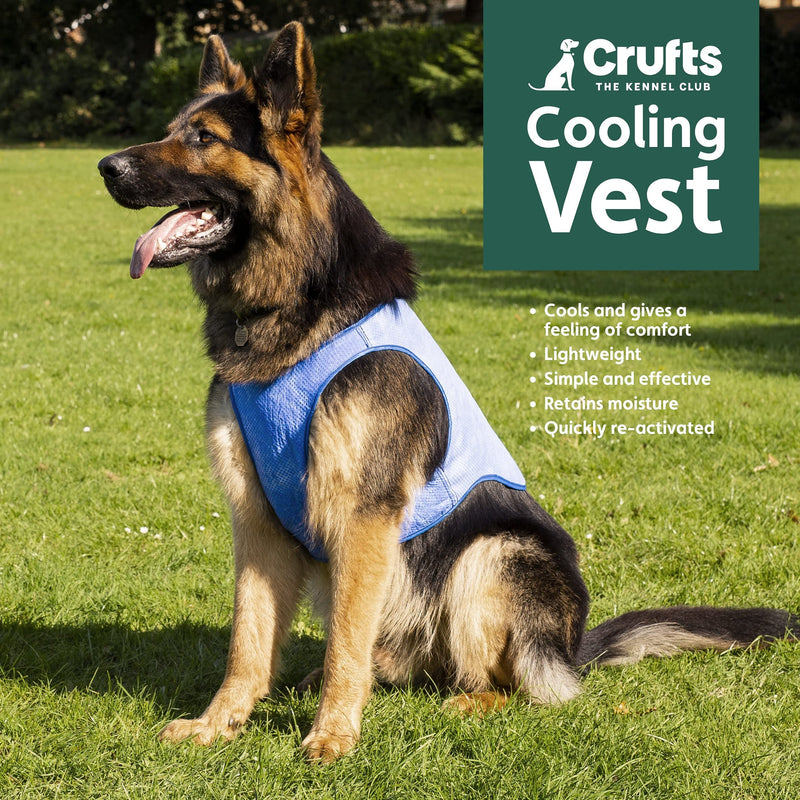 VFM - Crufts Pet Cooling Vest Jacket (Extra Small) XS (Pack of 1) - PawsPlanet Australia