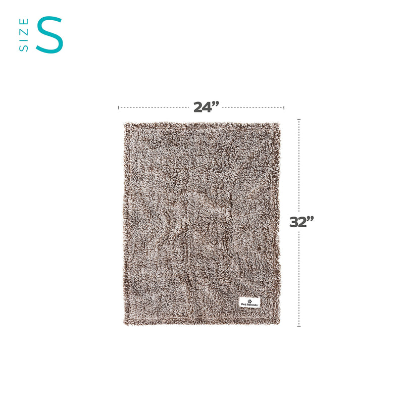 Pet Parents Premium Pet Blanket, Cat & Dog Blanket Made of Cozy and Water Resistant Sherpup, Ultimate Puppy Blanket, Pet Blanket & Cat Blanket (24"x32", Chocolate) 24"x32" - PawsPlanet Australia
