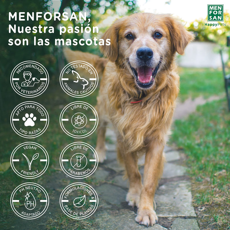 MENFORSAN Odor Eliminator Dog Shampoo 5L, eliminates bad smells from the fur - PawsPlanet Australia