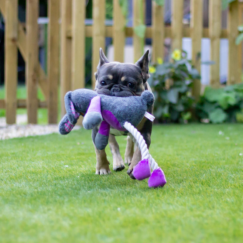 Rosewood Ruby Rabbit Dog Toy, multi-colour - PawsPlanet Australia