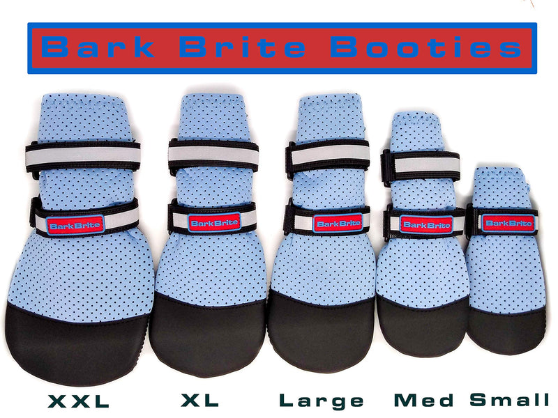 Bark Brite New Lightweight Neoprene Paw Protector Dog Boots Designed for Comfort and Breathability in 5 Sizes Small - PawsPlanet Australia