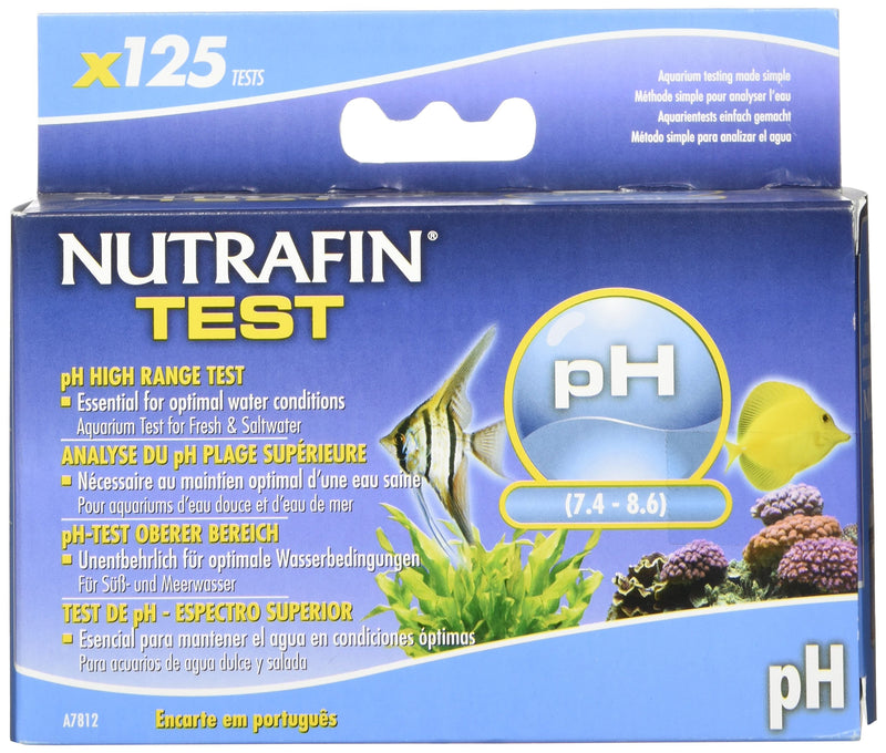 [Australia] - Nutrafin pH High Range 7.4 to 8.6 for Fresh and Saltwater, 125-Tests 