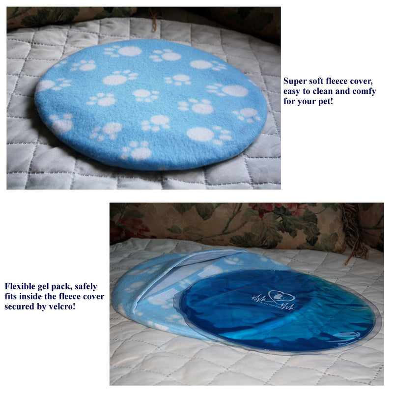 [Australia] - Pet Fit For Life Snuggle Soft Cooling and Microwave Heating Gel Pad Safe for Cats, Dogs and All Pets 