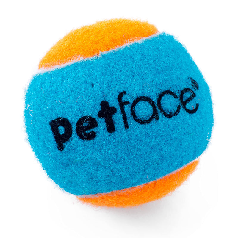 Petface Squeaky Tennis Balls for Dogs, 3-Piece Squeaky Ball Pack of 3 - PawsPlanet Australia