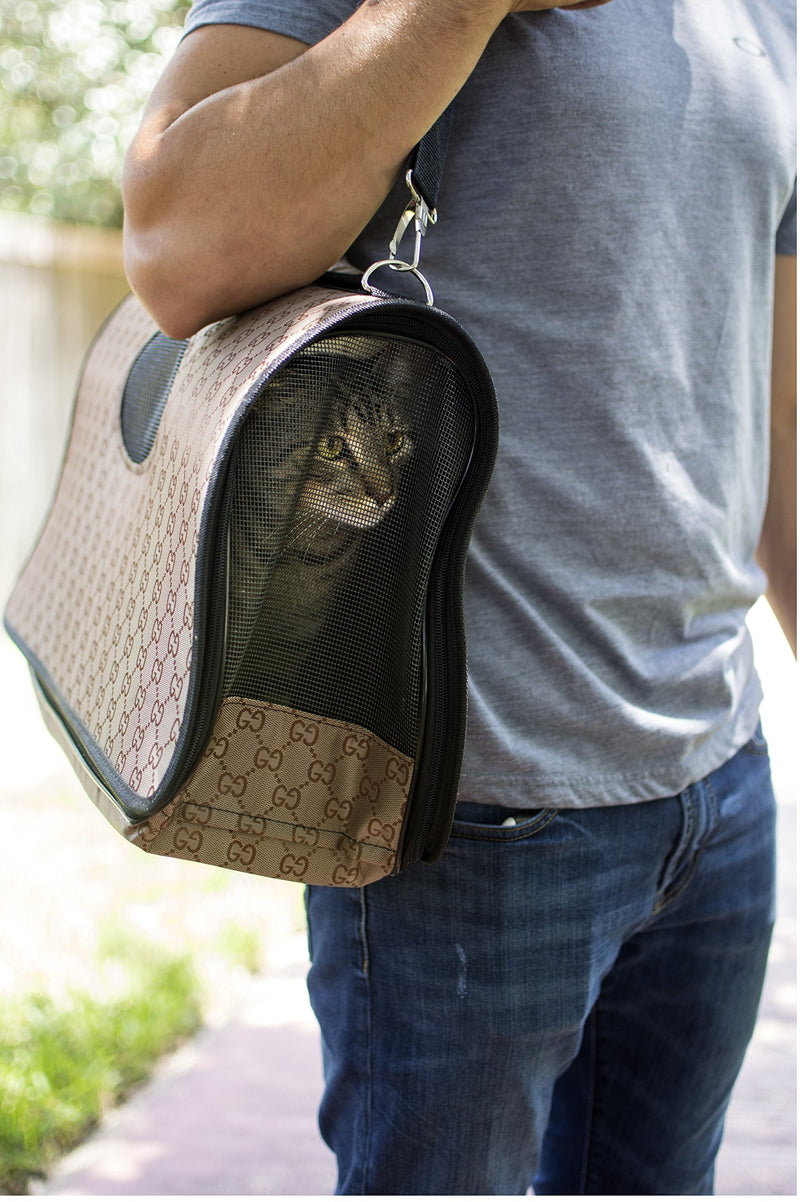 [Australia] - WFC Trading Soft Sided Foldble Pet Carrier for Small Pets 