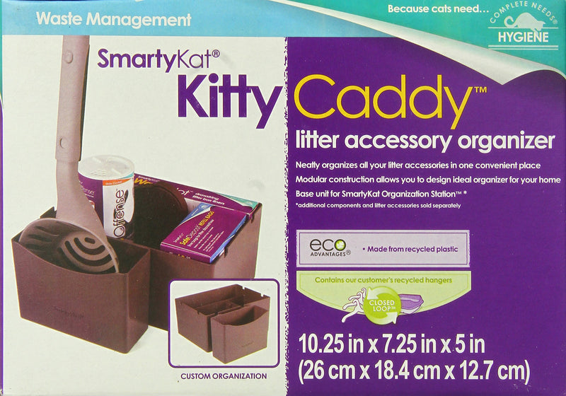 [Australia] - SmartyKat Kitty Caddy Cat Litter Caddy - Modular & Customizable Litter Accessory Organizer 