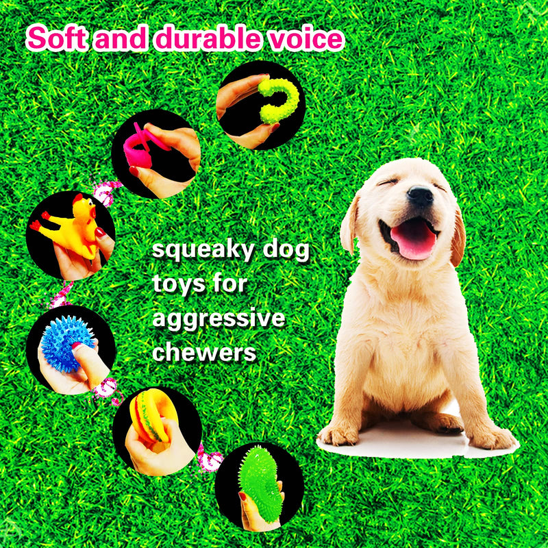 Dog Toys for Aggressive Chewers,Dog Rope Toys Tup of War Dog Toy,Ball Thrower for Dogs,Dog Squeaky-Puzzle Toys,Tough-Interactive Dog Toys Pack for Midle-Small Dog - PawsPlanet Australia