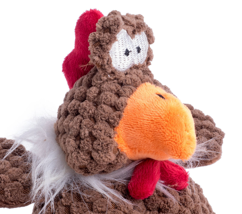 Petface Farmyard Buddies Mini Chicken Dog Toy - PawsPlanet Australia