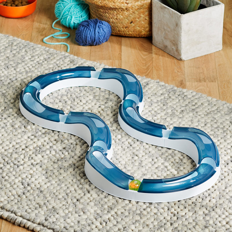 Catit Design Senses Play Rail, Super Roller, including Luminous Ball, for Cats, 1 Piece (Pack of 1) Single - PawsPlanet Australia