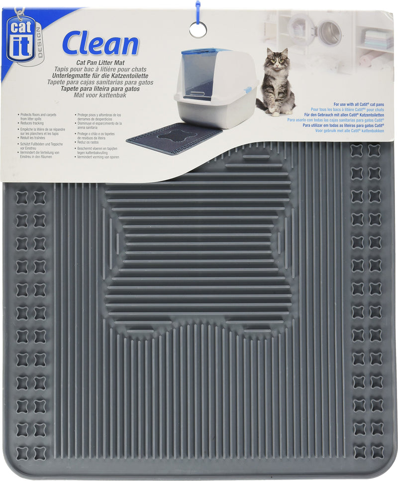 Catit Litter Pan Mat, Gray - PawsPlanet Australia