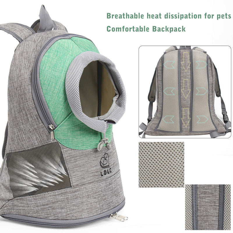 DAWOO Dog Carrier Backpack Comfortable Sling Dog Carriers,Puppy Pet Front Carrier,Suitable for Hiking and Outdoor Travel - PawsPlanet Australia