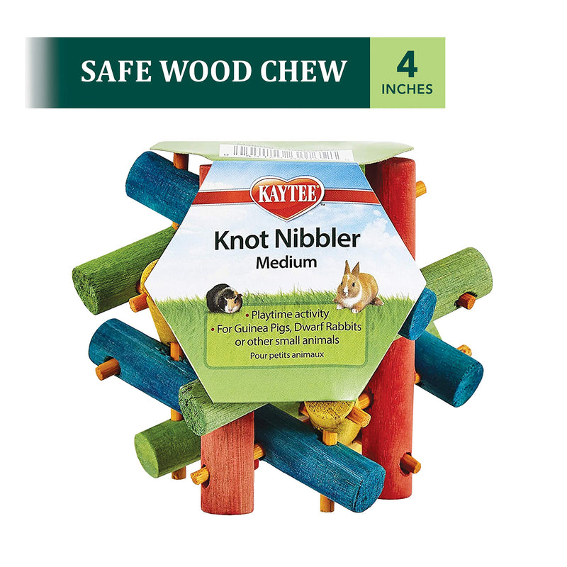 Kaytee Nut Knot Nibbler, Medium 3.5 Inches x 4 Inches x 3.5 Inches Green - PawsPlanet Australia