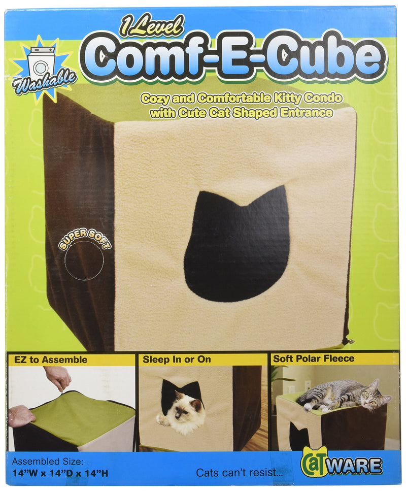 [Australia] - Ware Manufacturing Comf-E-Cube Kitty Condo 1-Level Cat Hideout 