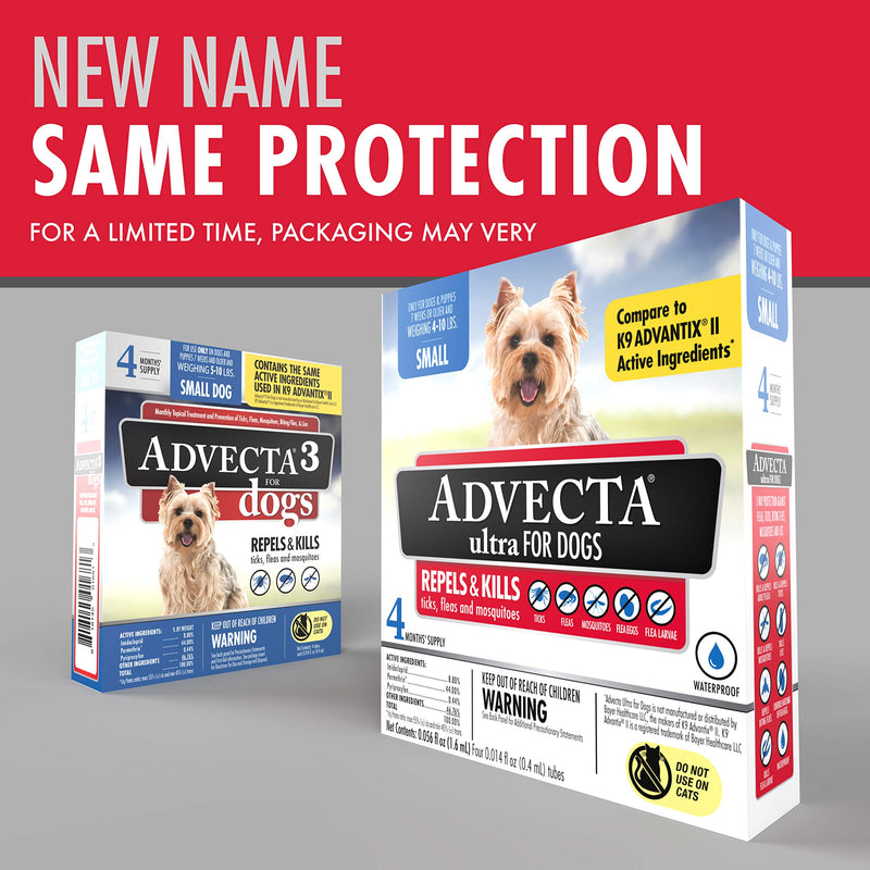 Advecta Ultra Flea & Tick Topical Treatment, Flea & Tick Control for Dogs Small - PawsPlanet Australia