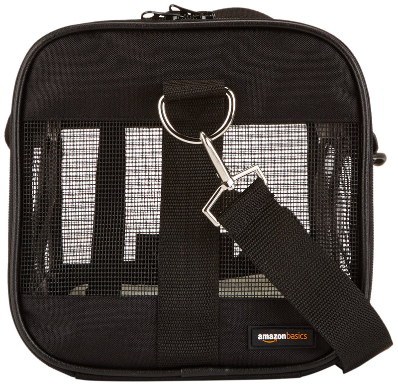 Amazon Basics Soft-Sided Mesh Pet Travel Carrier Small - PawsPlanet Australia