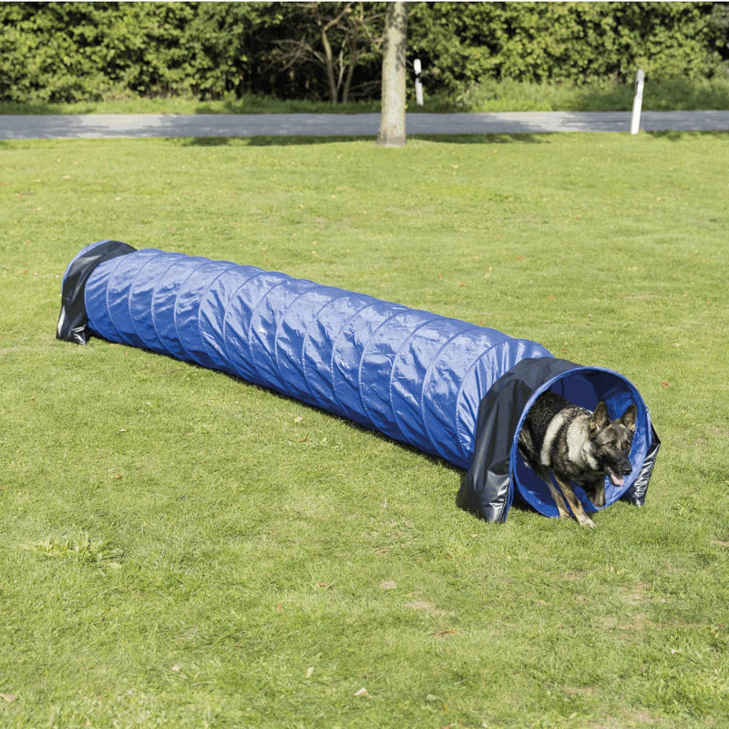 Trixie Dog Activity Agility Basic Tunnel, 60 cm ﾗ 5 m, Blue - PawsPlanet Australia