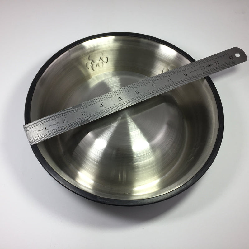 [Australia] - FixtureDisplays Set of 5 32-oz Dog/Cat Bowl Stainless Steel Dog Pet Food or Water Bowl Dish 12196 12196 