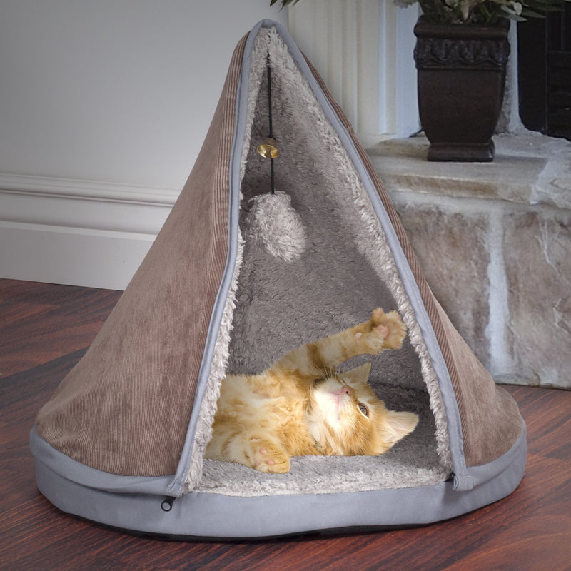 [Australia] - PETMAKER Sleep and Play Cat Bed with Removable Teepee Top 