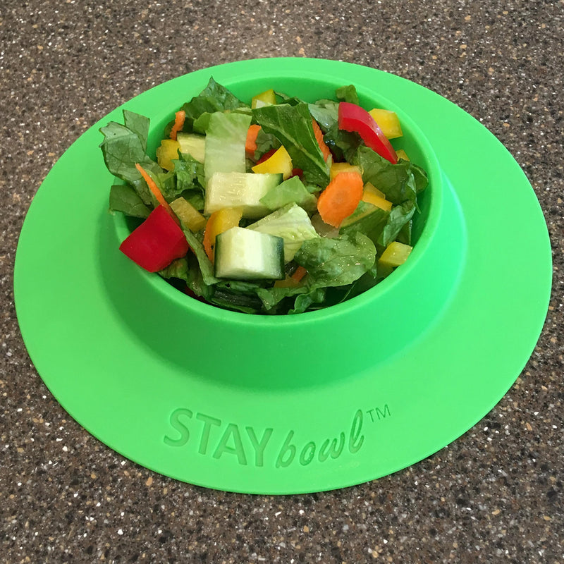 [Australia] - STAYbowl Tip-Proof Bowl for Guinea Pigs and Other Small Pets - Spring Green - Large 3/4 Cup Size New 