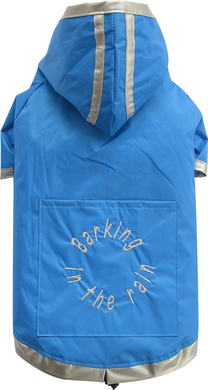 Doggydolly Authentic Classic Rain Coat, X-Small, Blue XS - PawsPlanet Australia