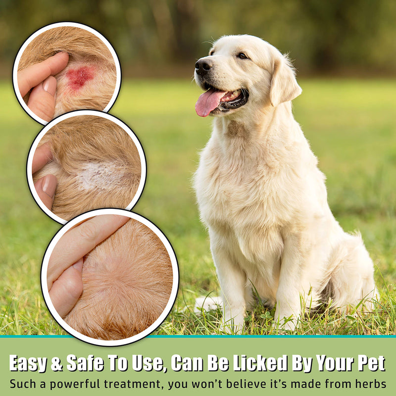 Herbaderm Natural Paw Protection - Dry and Cracked Feet - Moisturizing and Nourishing Nose and Paw Soother - Paw protector for Dogs And Cats - First Aid Treatment - PawsPlanet Australia