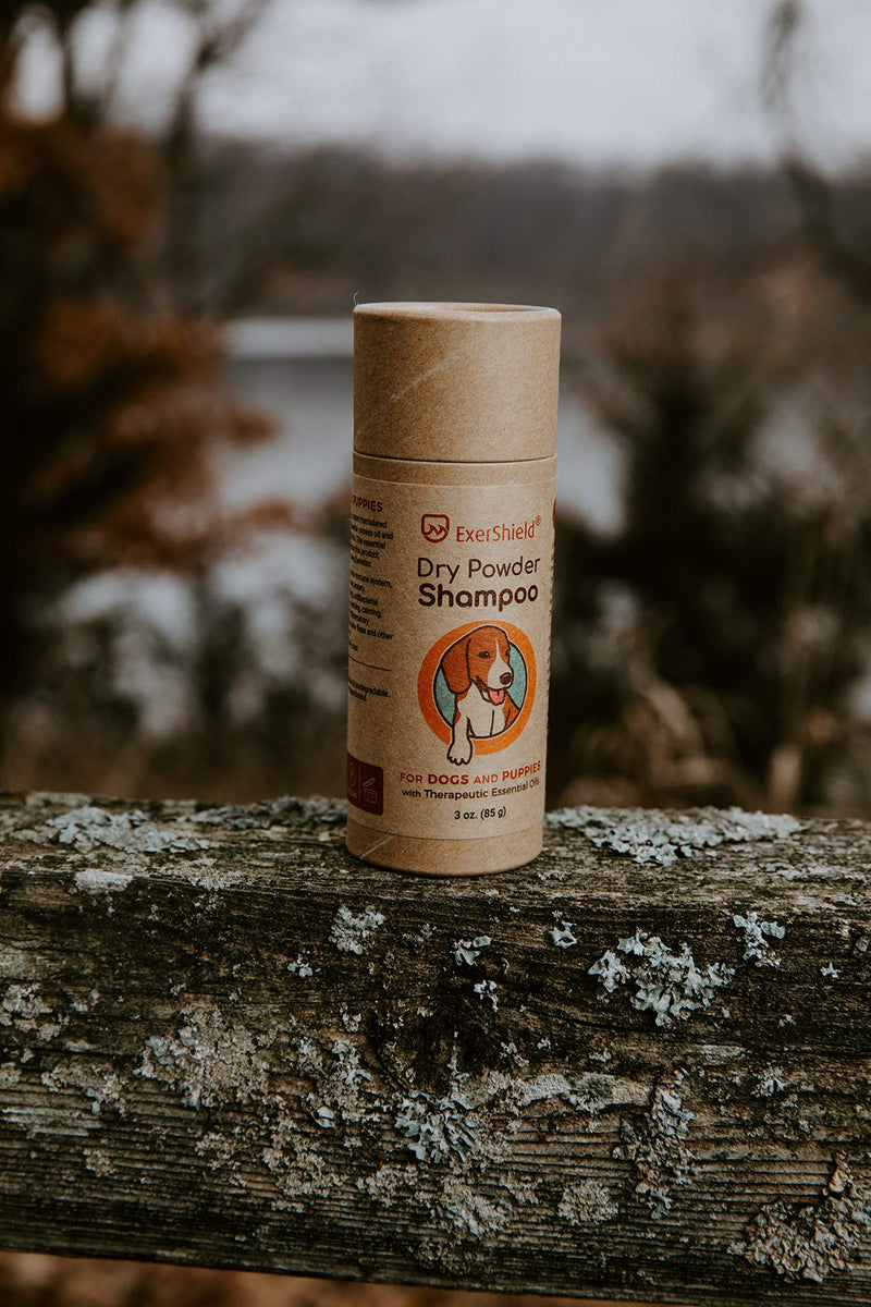 [Australia] - Dry powder shampoo for dogs and puppies. Waterless dog shampoo is all natural, relaxes dogs. Great dry shampoo for smelly dogs. 