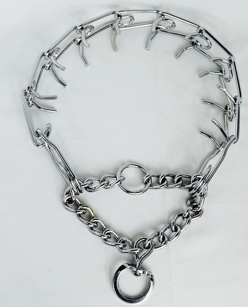 [Australia] - Dog-Thing It's a Dog Training Prong Collar, Metal Collar for Large Dog Obedience Training. Better Than a Choke Chain or Other Dog Collars to Stop Pulling During Dog Walking 