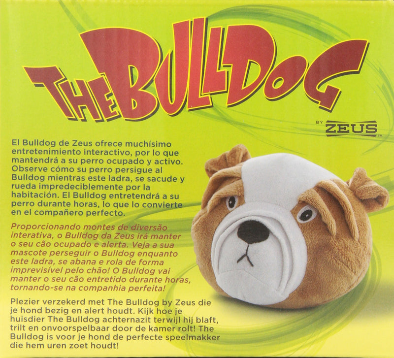 [Australia] - The Bulldog by Zeus, Interactive Dog Toy for Large & Small Dogs, Durable Dog Toy for Boredom 