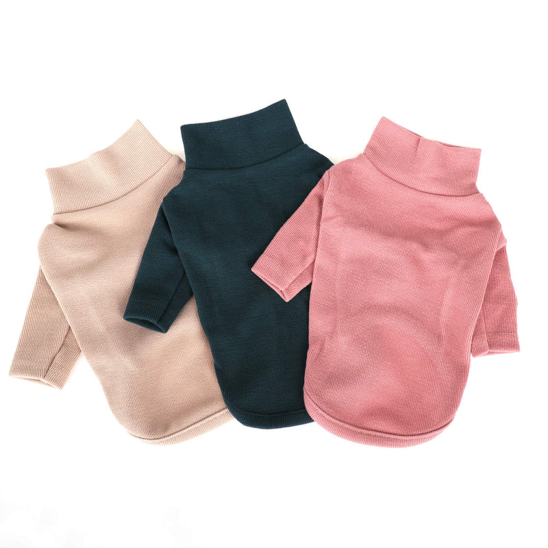 [Australia] - BlossomPet Soft Warm Pullover Fleece Vest Winter Sweater Tshirt for Small Medium Puppy Dogs (M, Baby Pink) 