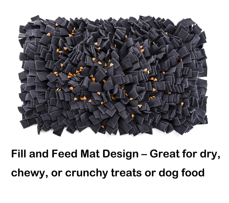 [Australia] - Tamu style Dog Snuffle Mat for Feeding, Hunting, Foraging (12½" x 18½") Playful Food and Treat Surface & Small, Medium, Large Breed Pets & Durable, Reusable, Machine Washable 