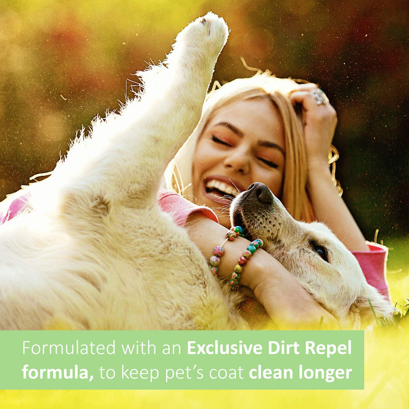 [Australia] - Veterinary Formula Solutions Triple Strength Dirty Dog Concentrated Shampoo – DirtRepel Technology Cleans Extra Dirty and Smelly Dogs – With Wheat Protein, Shea Butter, Aloe, Vitamin E (17oz) 