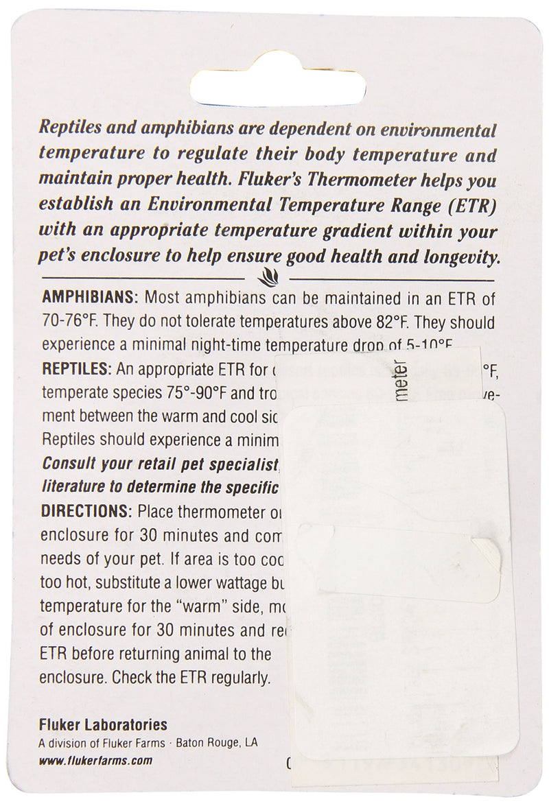 [Australia] - Fluker's Thermometer for Reptiles 