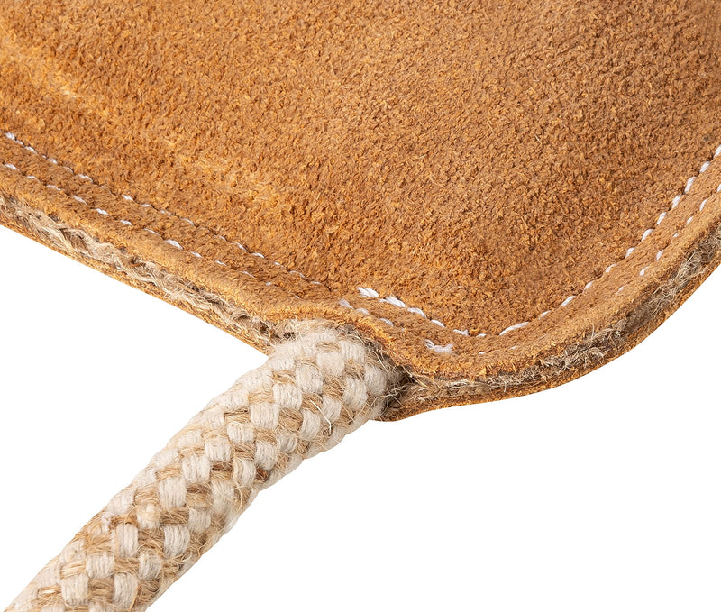 Sniffer friends dog toy - tug toy Willi - moose with tug rope - toy for dogs made of leather - PawsPlanet Australia