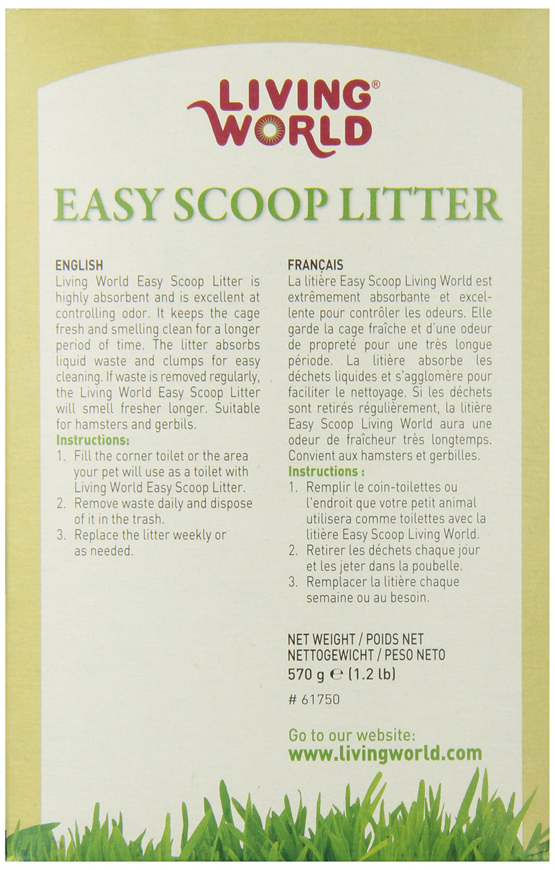 [Australia] - Living World Hamsters/Gerbils Easy Scoop Litter, 1.2-Pound 