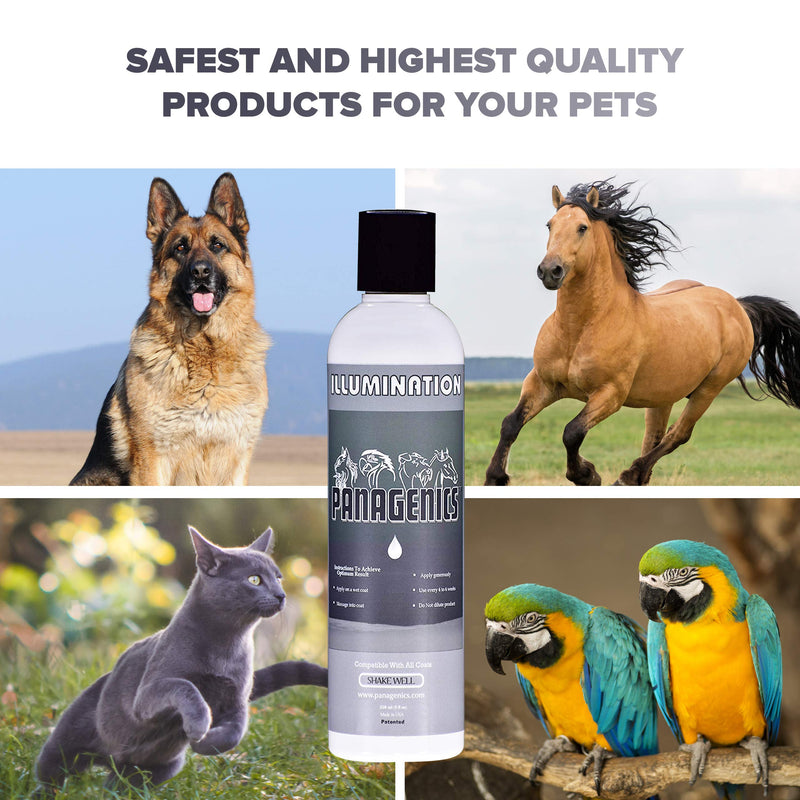 [Australia] - Panagenics | Illumination Treatment for Pets - Removes Organic deposits, Dirt, Minerals, and Unnatural Oils - 8 Ounce 