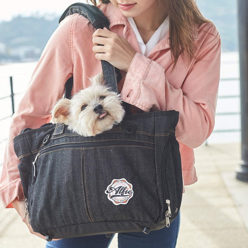 [Australia] - Alfie Pet - Gabriel Pet Carrier - Color: Black Denim 