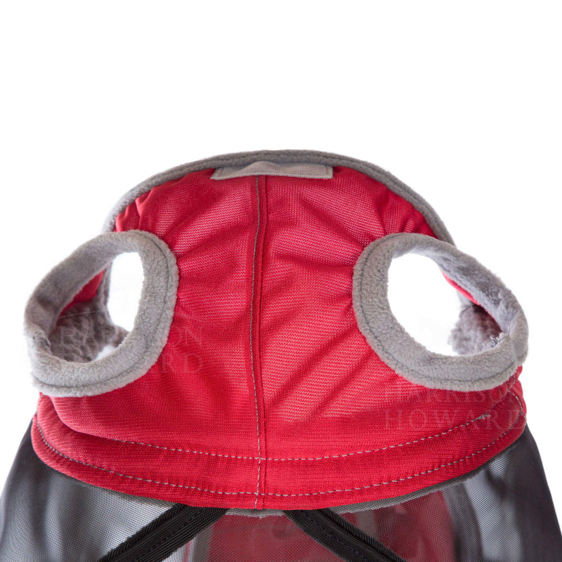 Harrison Howard CareMaster Pro Luminous Fly Mask Standard Ruby (XL; Extra Full) - PawsPlanet Australia