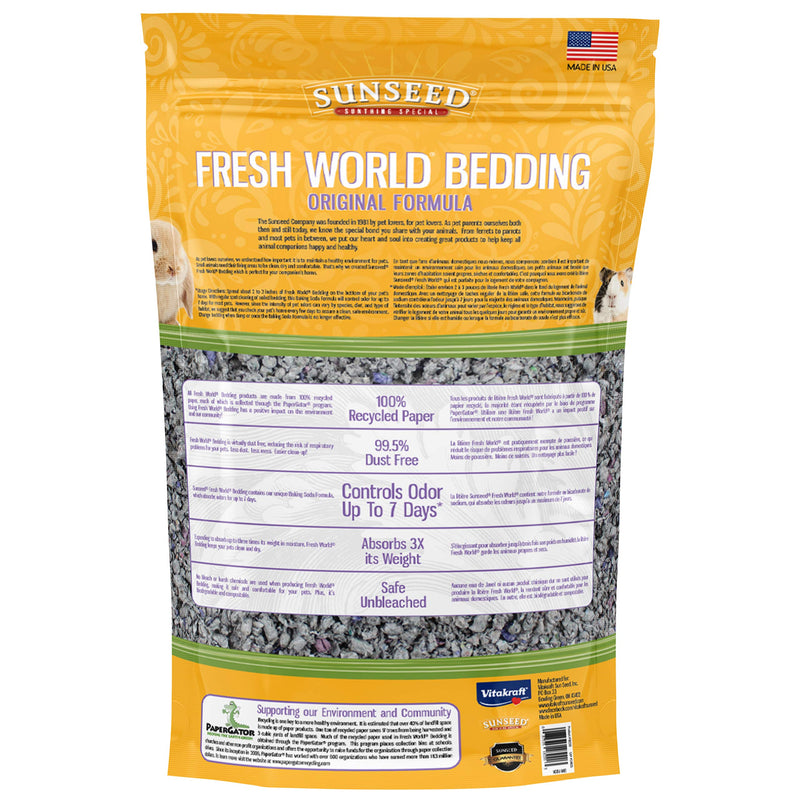 Sunseed Small Animal Bedding 450-Cubic Inch Gray - PawsPlanet Australia