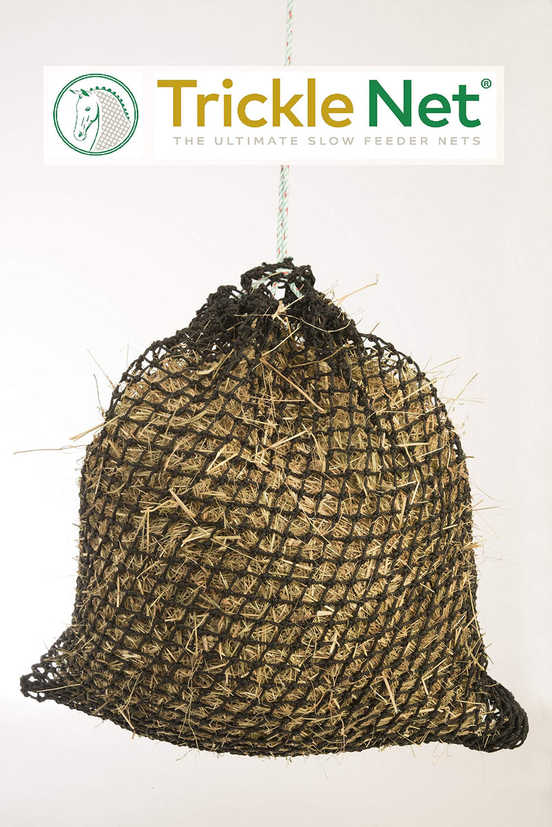 Trickle Net ® - The Most Effective and Strongest Slow Feeder Hay/Haylage Net for your Horse. Recommended by Vets for laminitis weight control or digestive disorders. Buy wise, buy once! - PawsPlanet Australia