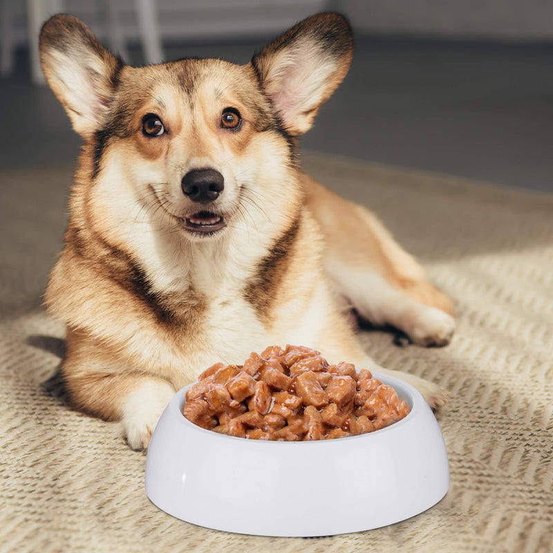 Relaxdays Relaxdays Foraging Feeding Bowl for Slow Eating, Cats & Dogs, Bloat Stop Dish, Dishwasher-Safe, White - PawsPlanet Australia